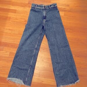 Zara wide leg jeans